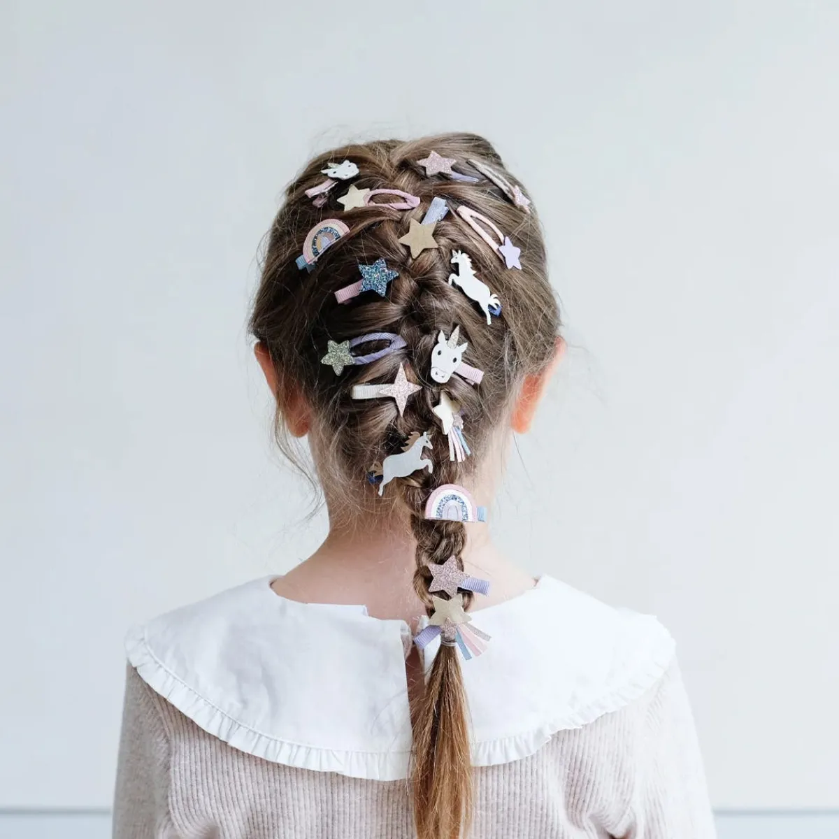 Hair Accessories-Mimi & Lula Unicorn Mini Clips