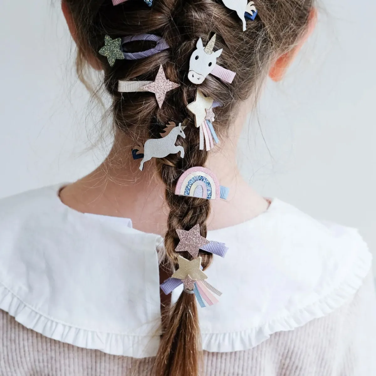 Hair Accessories-Mimi & Lula Unicorn Mini Clips