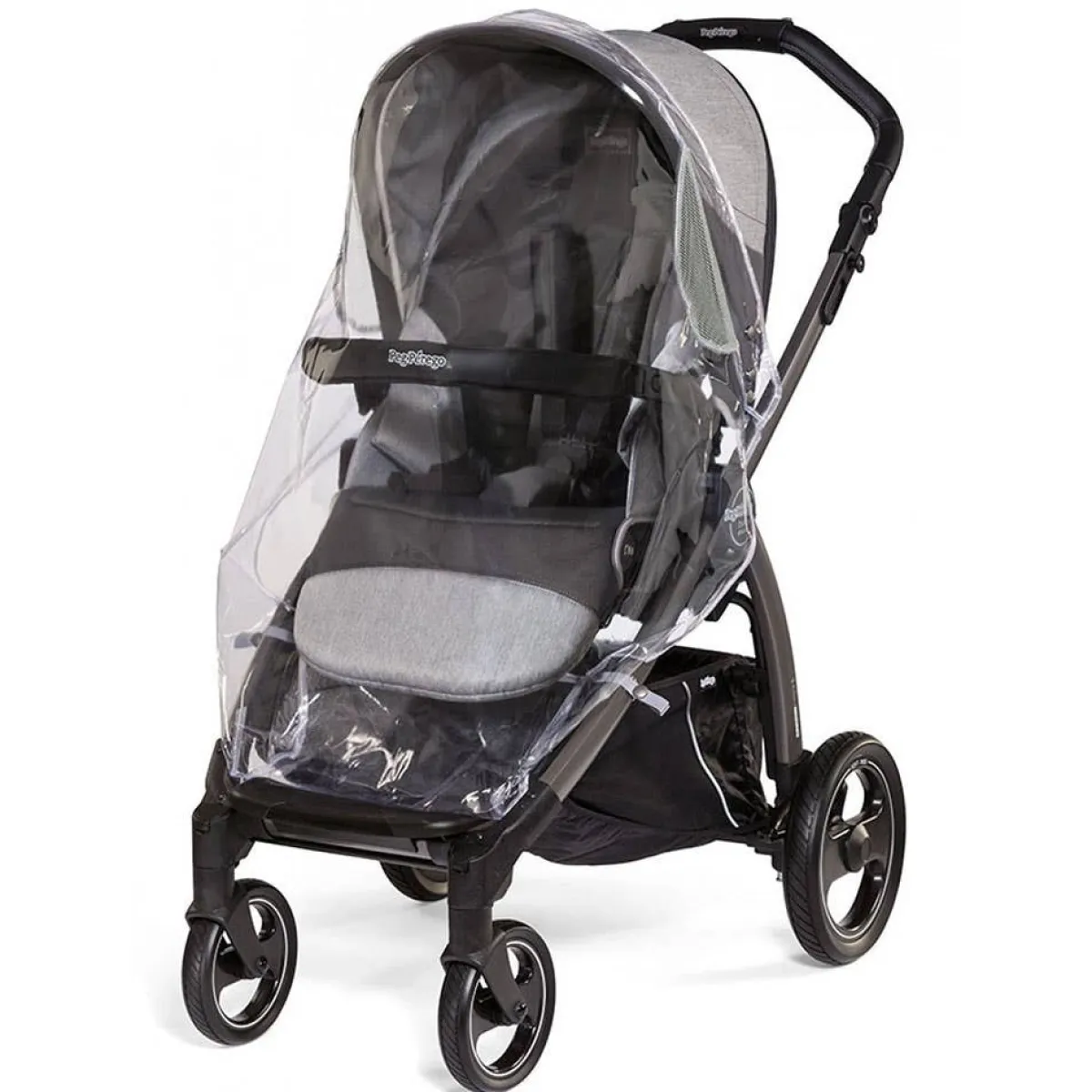 Stroller Accessories-Peg Perego Universal Rain Cover