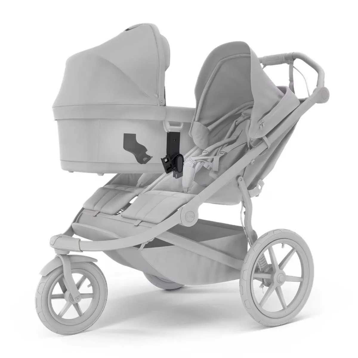 Stroller Accessories-Thule Urban Glide3 Double Bassinet Adapters