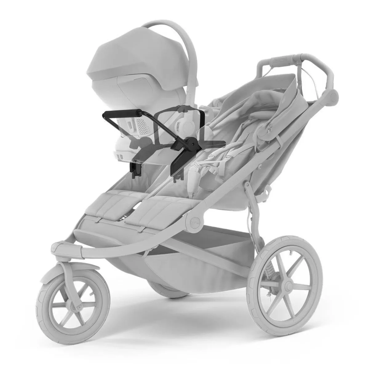 Stroller Accessories-Thule Urban Glide3 Double Car Seat Adapter (Universal)