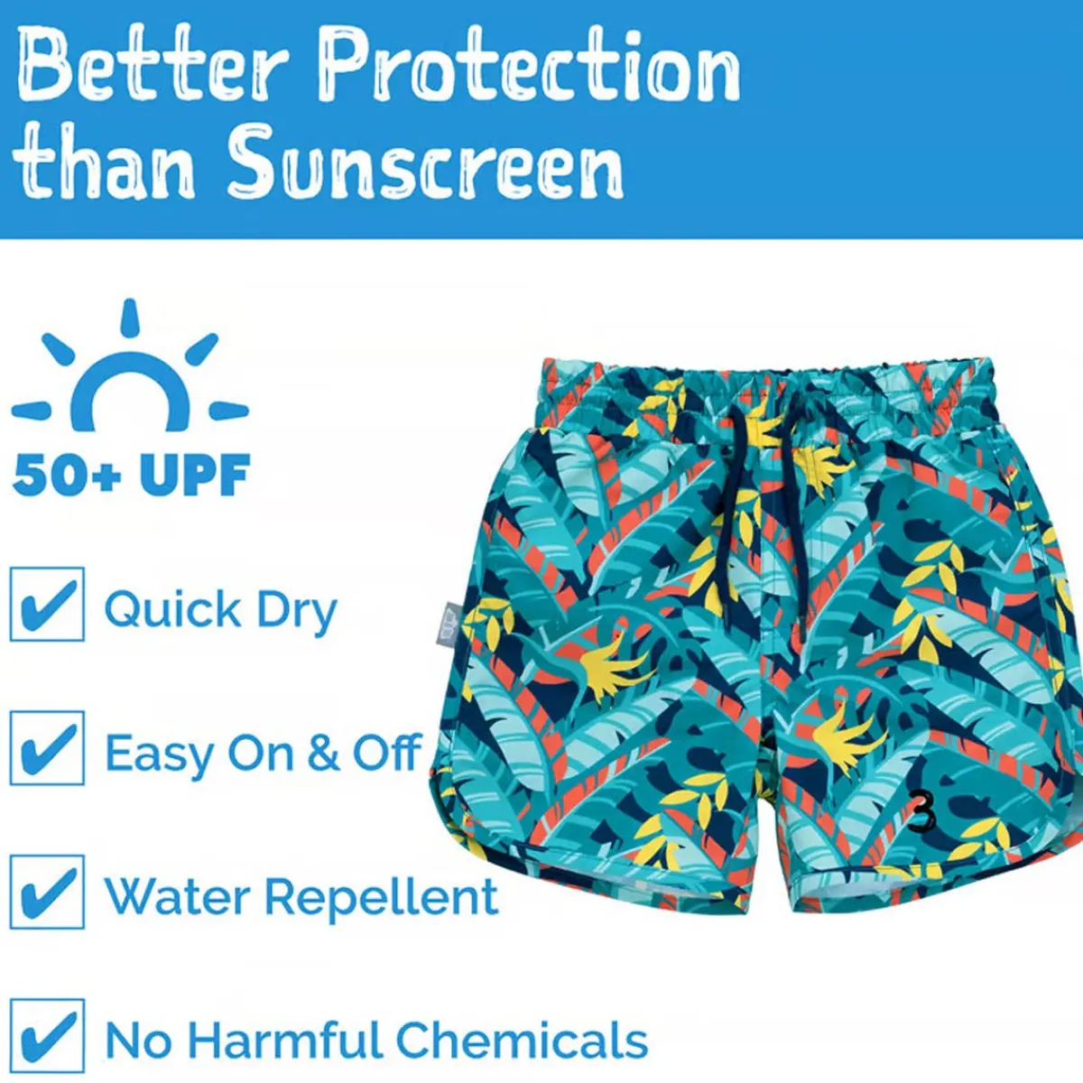 Swimwear-Jan & Jul UV Swim Shorts