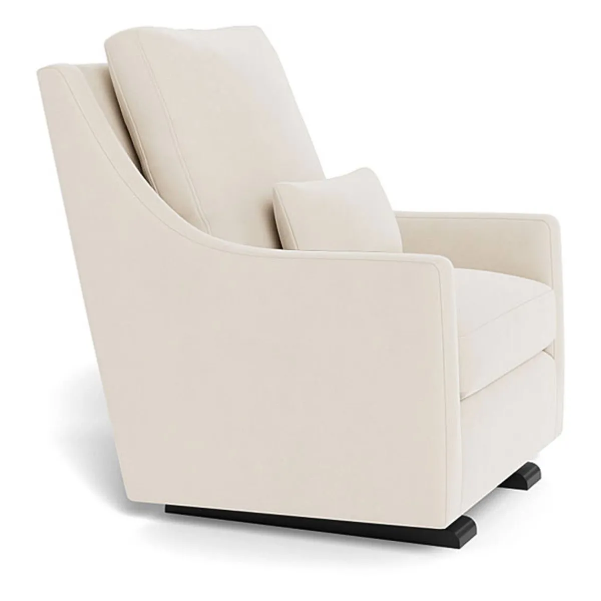 Gliders-Monte Design Vera Glider - European Fabric with Espresso Base