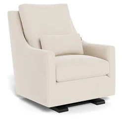 Gliders-Monte Design Vera Glider - European Fabric with Espresso Base