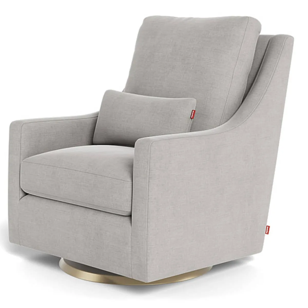 Gliders-Monte Design Vera Glider - European Fabric with Swivel Base