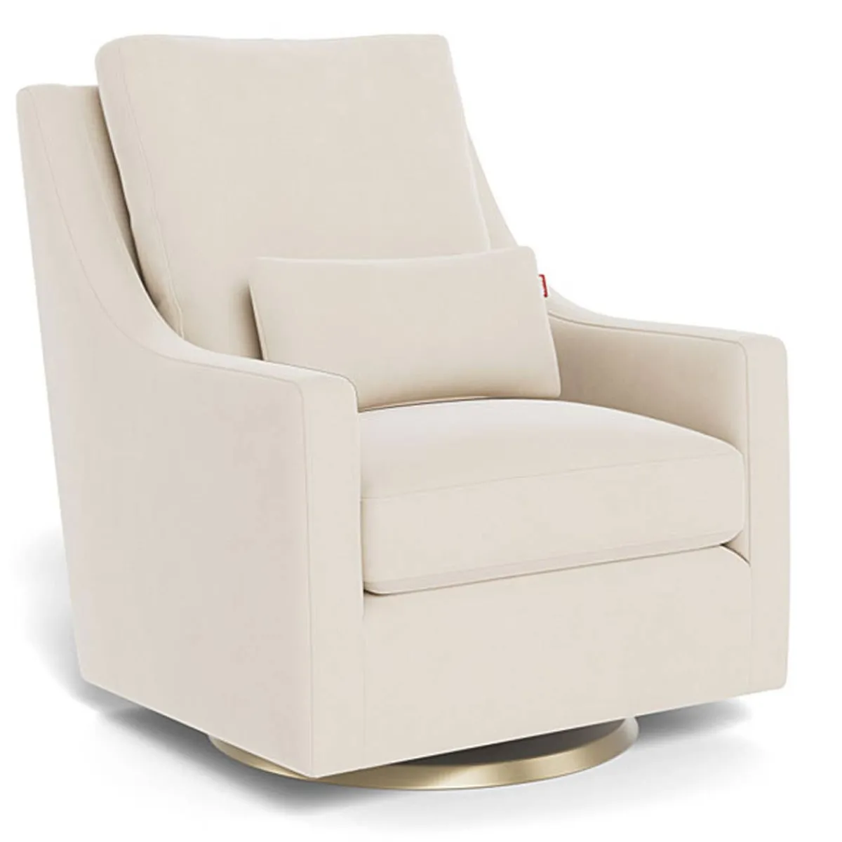 Gliders-Monte Design Vera Glider - European Fabric with Swivel Base