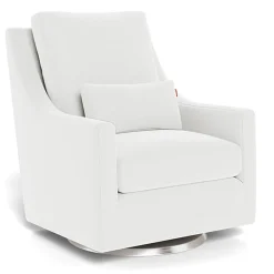 Gliders-Monte Design Vera Glider - Fabric with Swivel Base
