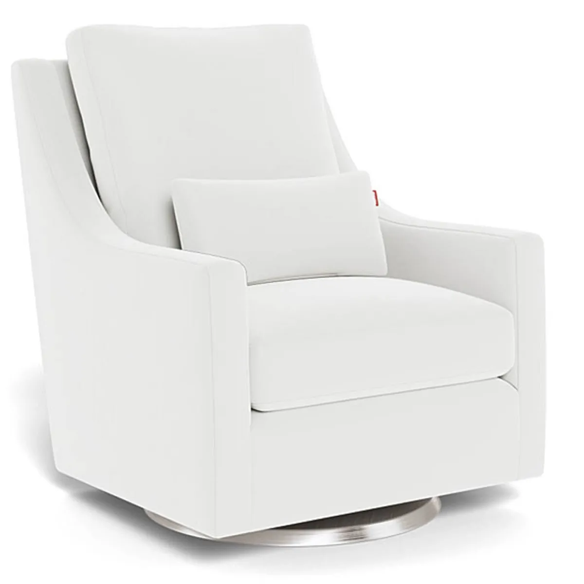 Gliders-Monte Design Vera Glider - Fabric with Swivel Base