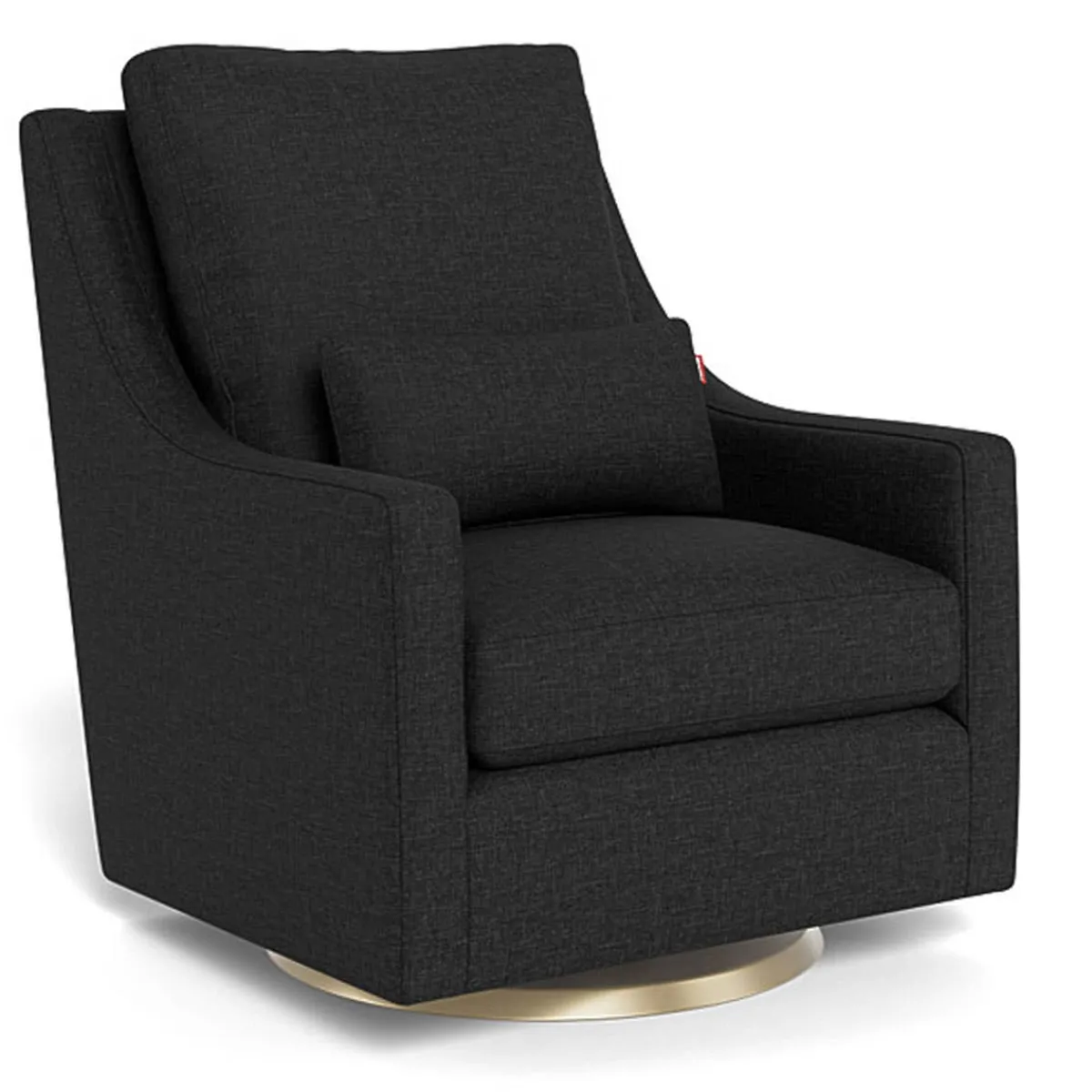 Gliders-Monte Design Vera Glider - Fabric with Swivel Base