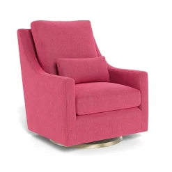 Gliders-Monte Design Vera Glider - Fabric with Swivel Base