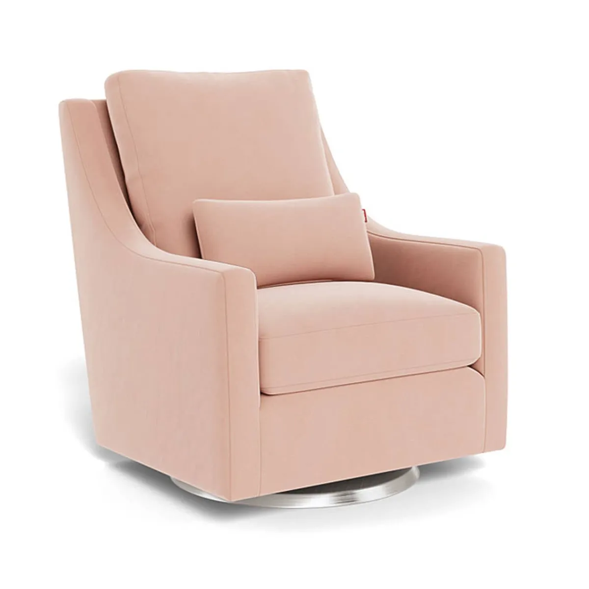 Gliders-Monte Design Vera Glider - Fabric with Swivel Base