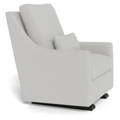 Gliders-Monte Design Vera Glider - Fabric with Espresso Base