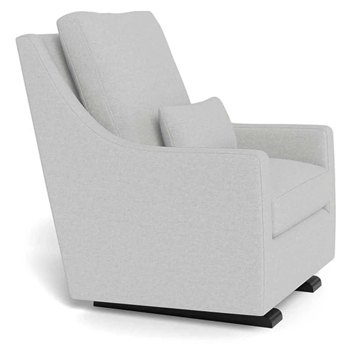 Gliders-Monte Design Vera Glider - Fabric with Espresso Base