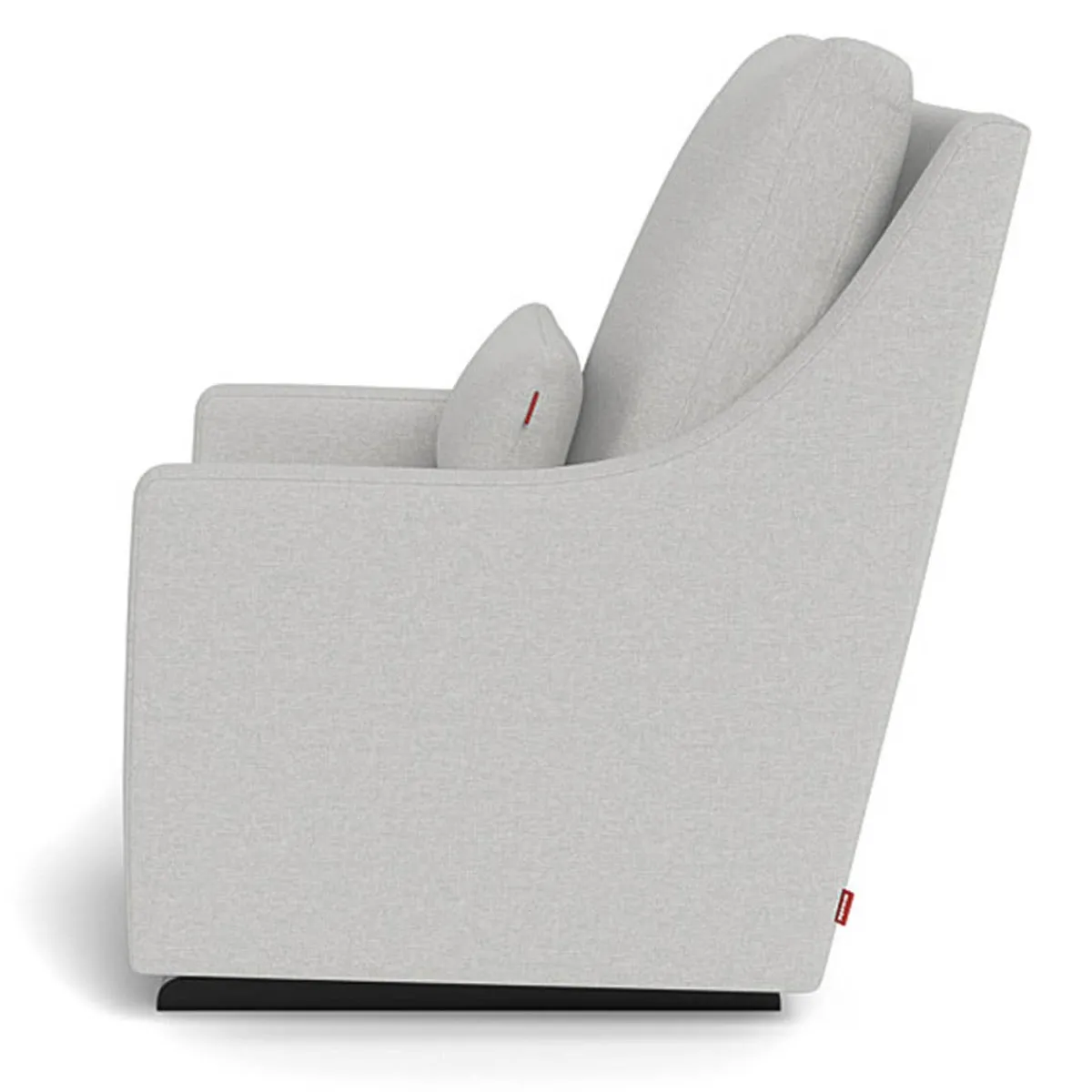 Gliders-Monte Design Vera Glider - Fabric with Espresso Base