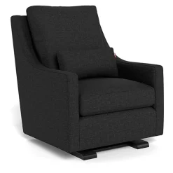 Gliders-Monte Design Vera Glider - Fabric with Espresso Base