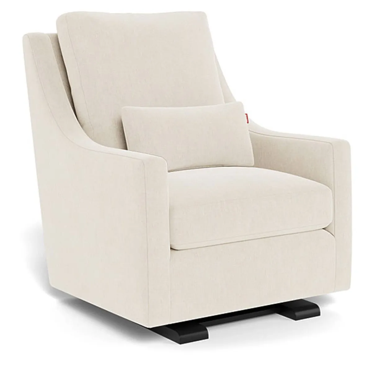 Gliders-Monte Design Vera Glider - Fabric with Espresso Base