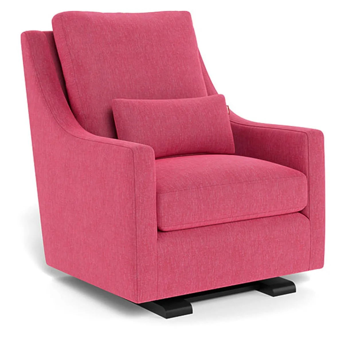 Gliders-Monte Design Vera Glider - Fabric with Espresso Base