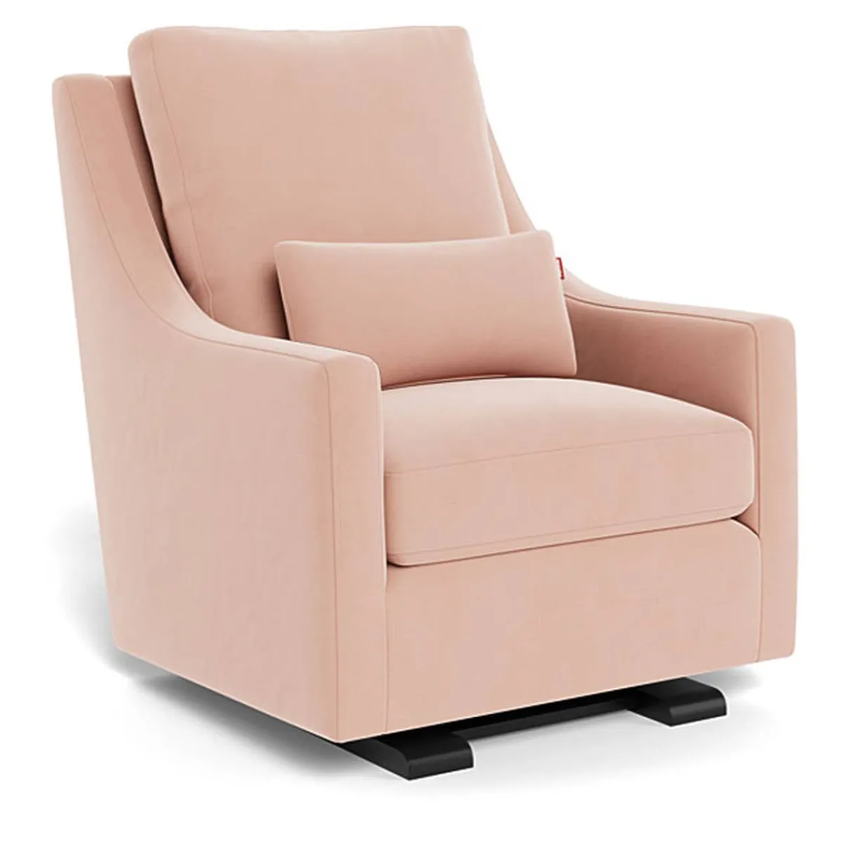 Gliders-Monte Design Vera Glider - Fabric with Espresso Base
