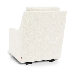 Gliders-Monte Design Vera Glider - Faux Sheepskin with Espresso Base