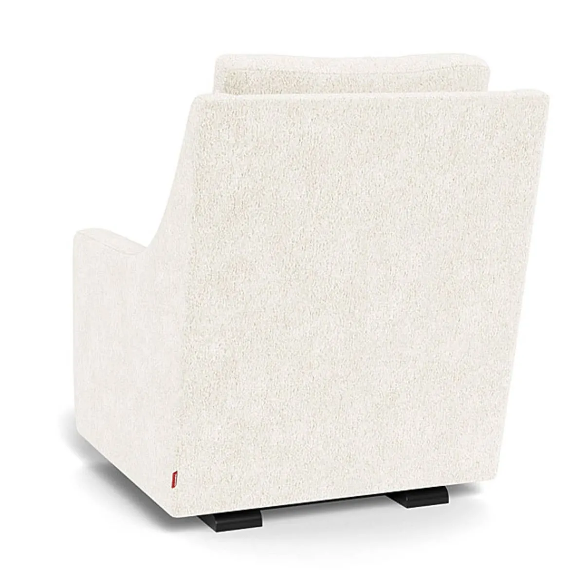 Gliders-Monte Design Vera Glider - Faux Sheepskin with Espresso Base