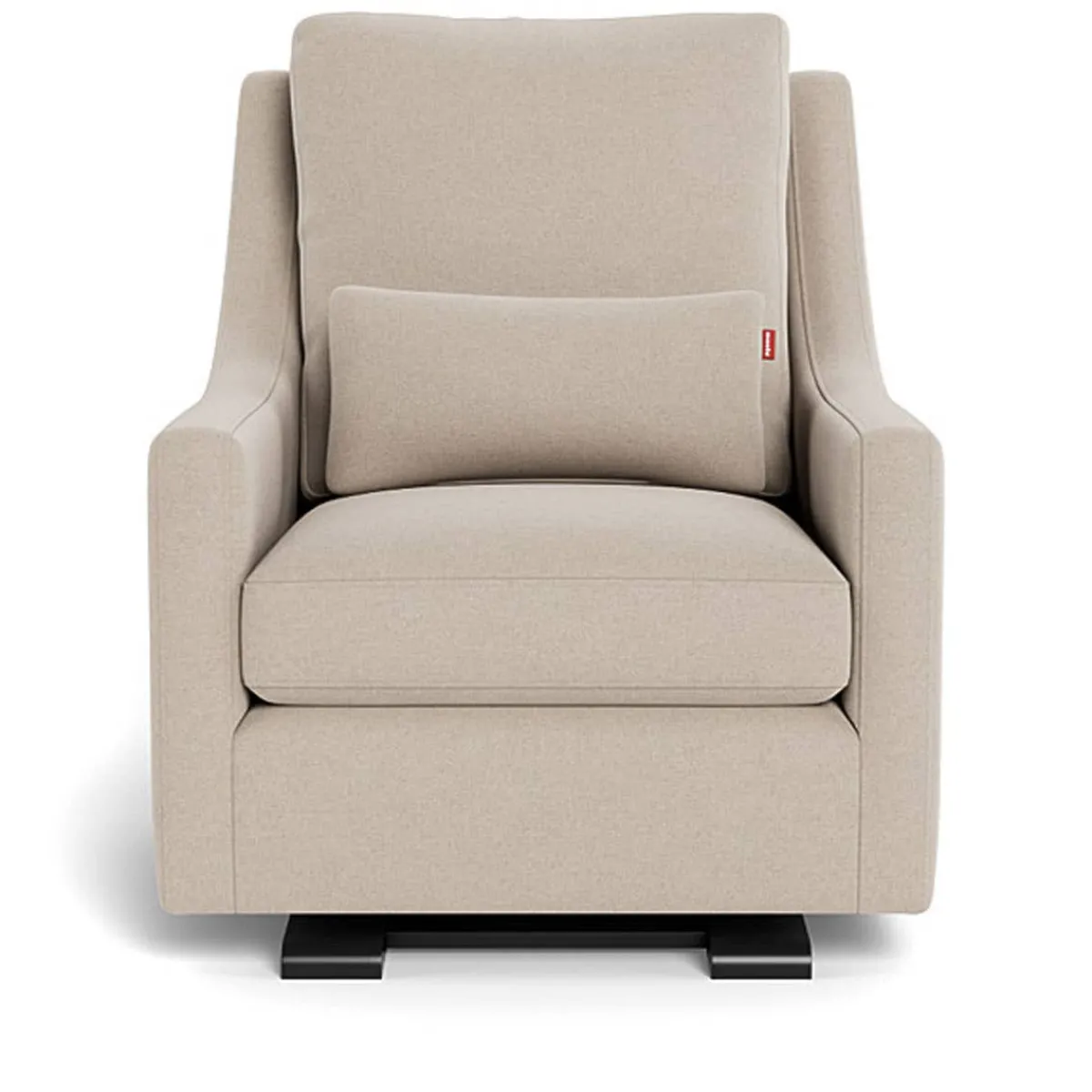 Gliders-Monte Design Vera Glider - Wool Fabric with Espresso Base