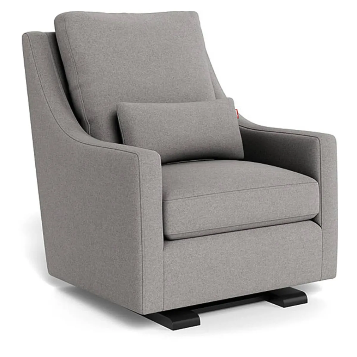 Gliders-Monte Design Vera Glider - Wool Fabric with Espresso Base