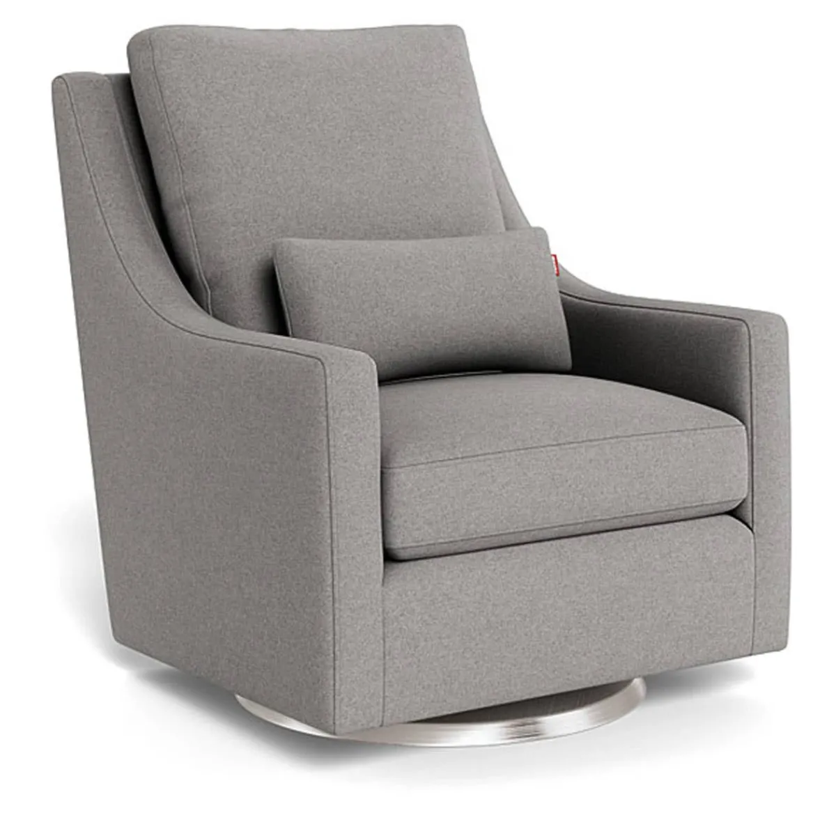 Gliders-Monte Design Vera Glider - Wool Fabric with Swivel Base