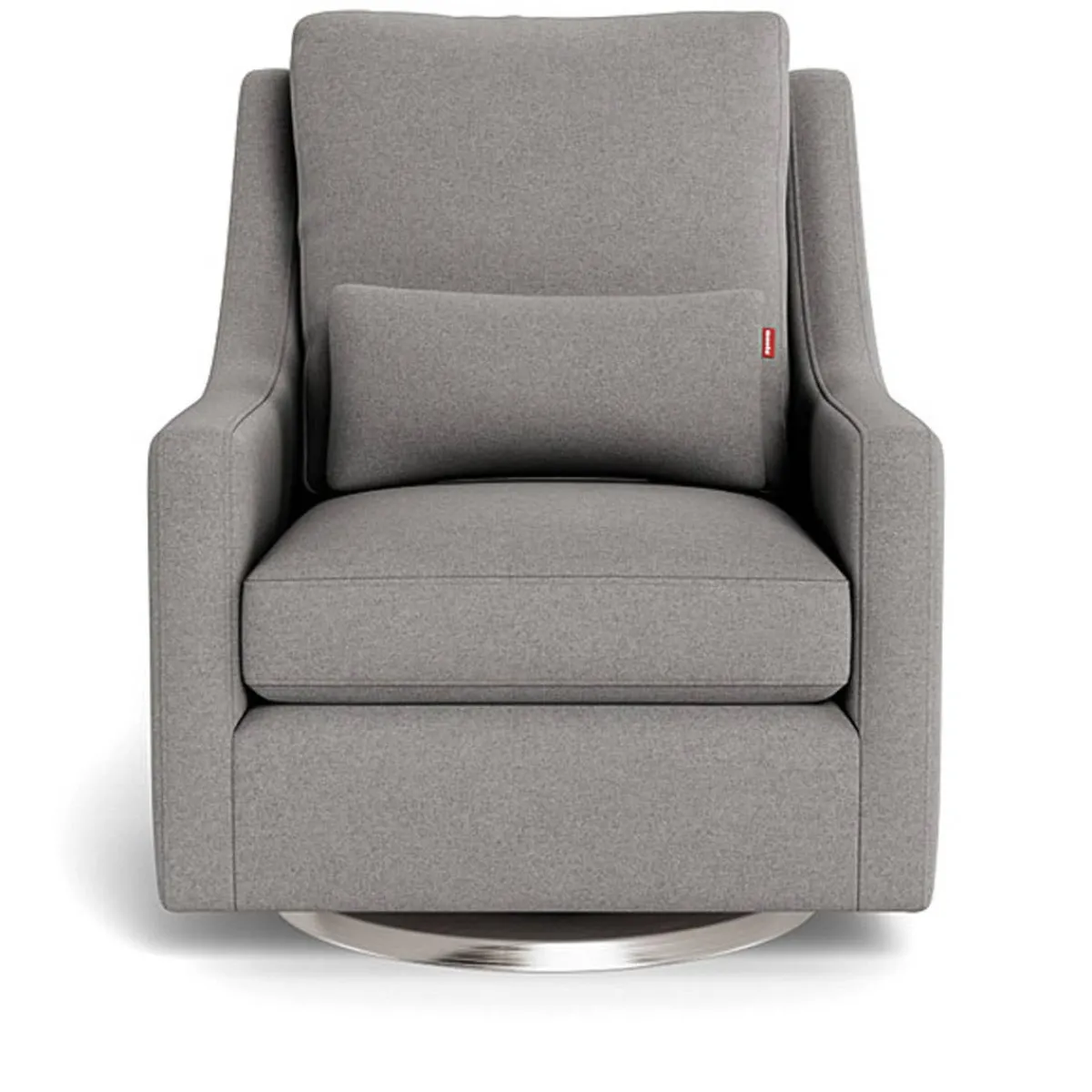 Gliders-Monte Design Vera Glider - Wool Fabric with Swivel Base