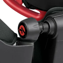 Car Seat Bases|High-Back Booster Seats-Peg Perego Viaggio Flex 120 Booster (Eco-Leather) Licorice