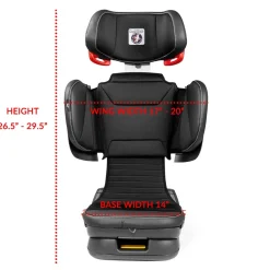 Car Seat Bases|High-Back Booster Seats-Peg Perego Viaggio Flex 120 Booster (Standard)