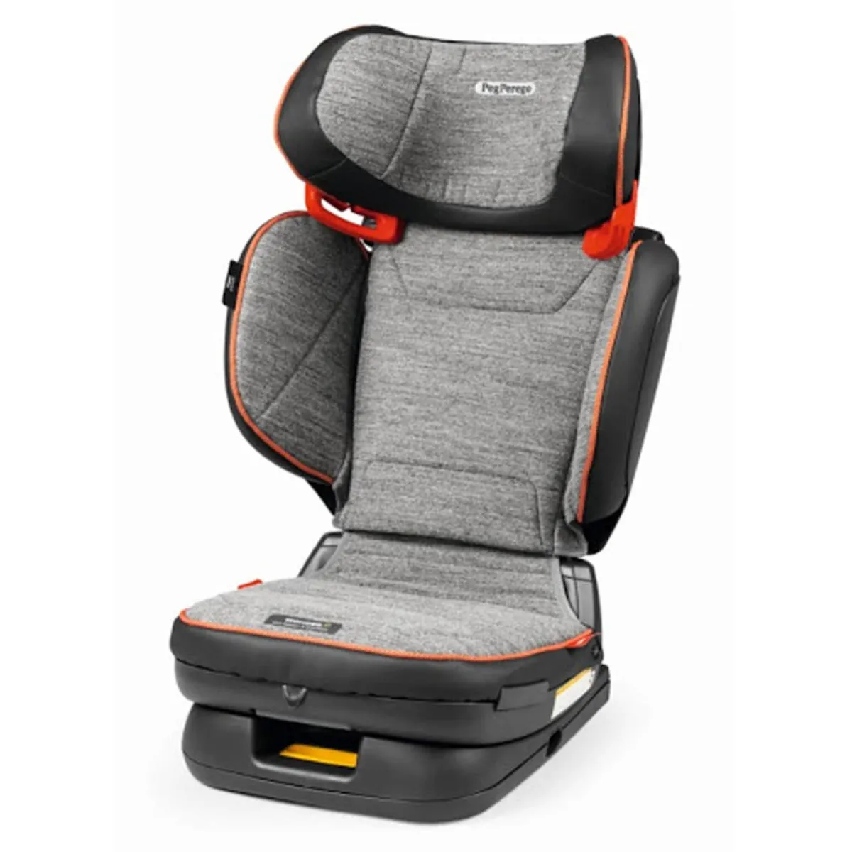 Car Seat Bases|High-Back Booster Seats-Peg Perego Viaggio Flex 120 Booster (Wonder) Wonder Grey