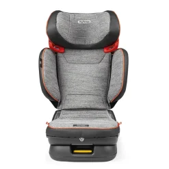 Car Seat Bases|High-Back Booster Seats-Peg Perego Viaggio Flex 120 Booster (Wonder) Wonder Grey