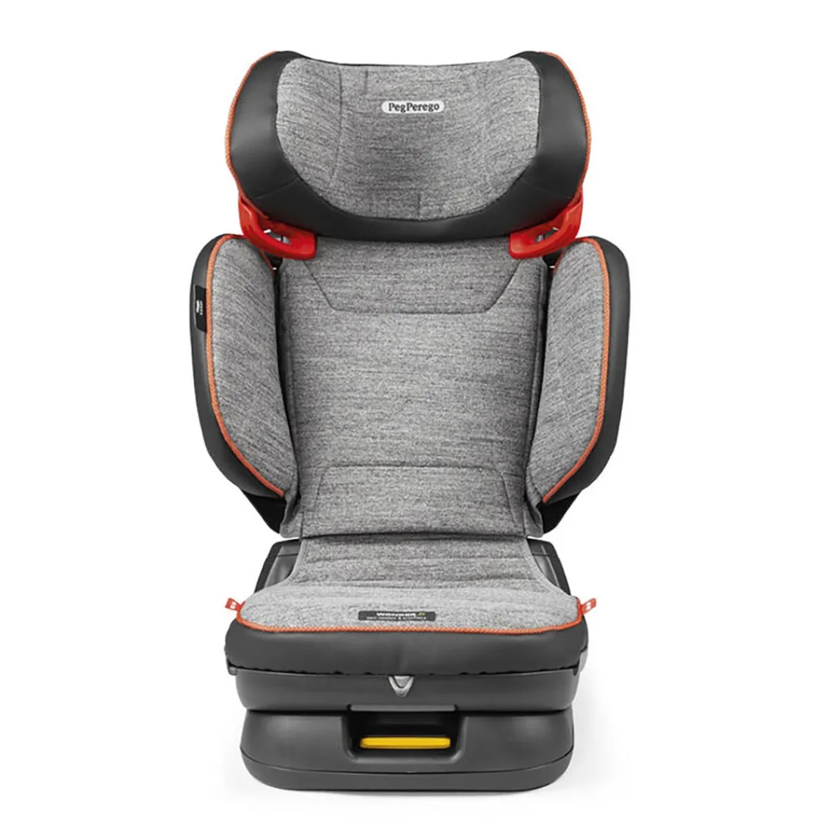 Car Seat Bases|High-Back Booster Seats-Peg Perego Viaggio Flex 120 Booster (Wonder) Wonder Grey
