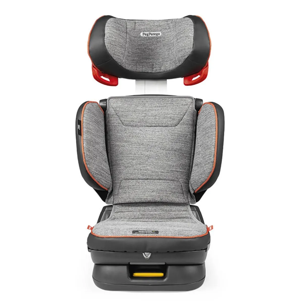 Car Seat Bases|High-Back Booster Seats-Peg Perego Viaggio Flex 120 Booster (Wonder) Wonder Grey