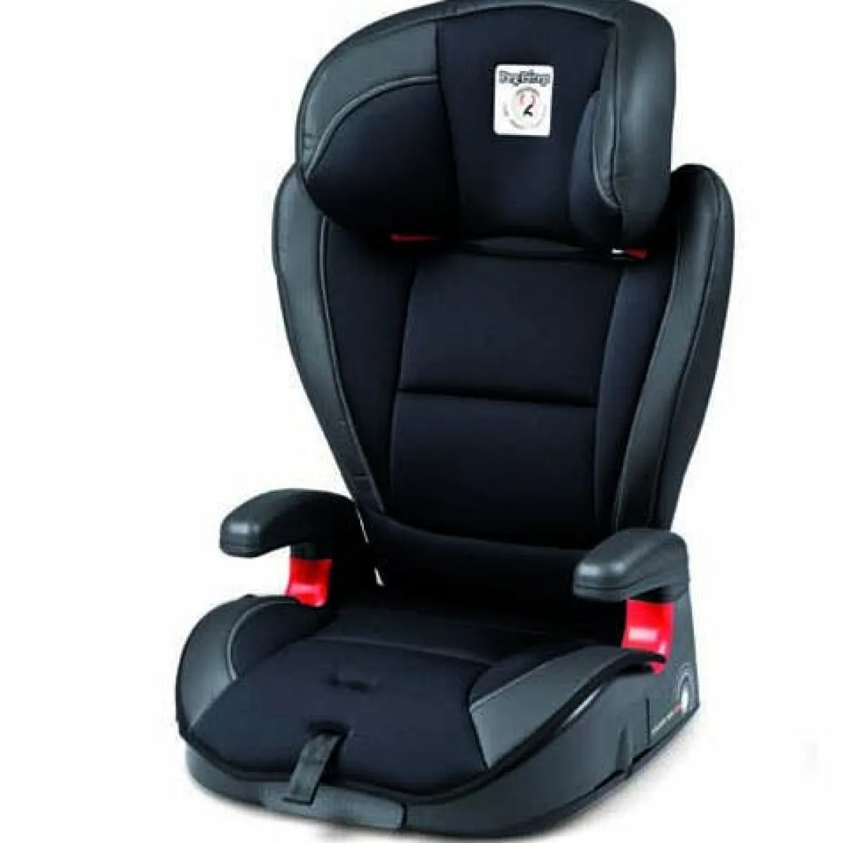 Car Seat Bases|High-Back Booster Seats-Peg Perego Viaggio HBB 120 Booster (Eco-Leather)