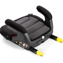Car Seat Bases|Backless Booster Seats-Peg Perego Viaggio Shuttle 120 Booster (Eco-Leather) Licorice