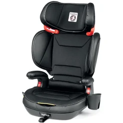Car Seat Bases|High-Back Booster Seats-Peg Perego Viaggio Shuttle+ 120 Rigid Latch Booster (Eco-Leather)