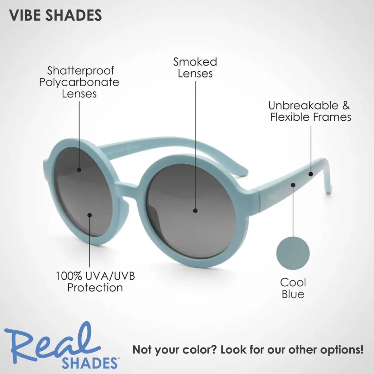 Sunglasses-Real Kid Shades Vibe Sunglasses (Toddler 2+)