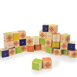 Wooden Toys|Blocks + Shape Sorters-Uncle Goose Vietnamese ABC Blocks