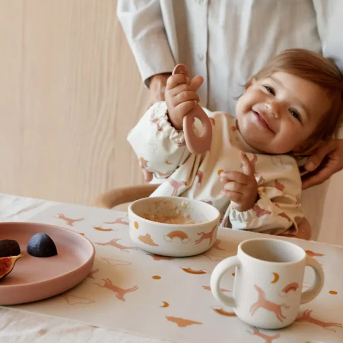 Feeding Sets-Liewood Vivi Printed Tableware Set