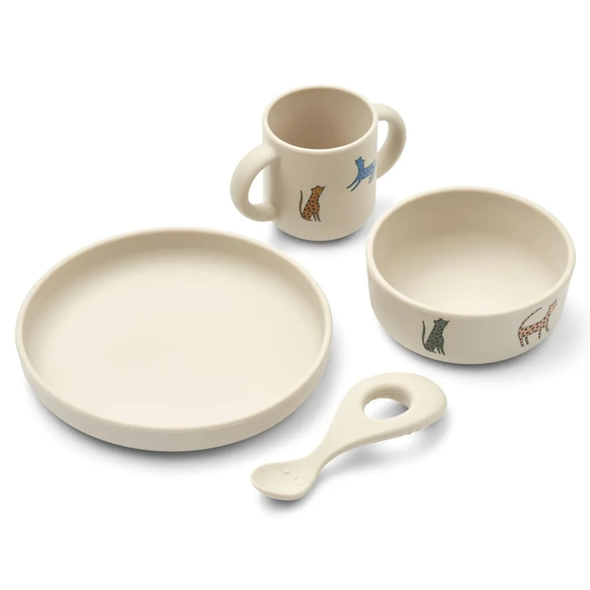 Feeding Sets-Liewood Vivi Printed Tableware Set