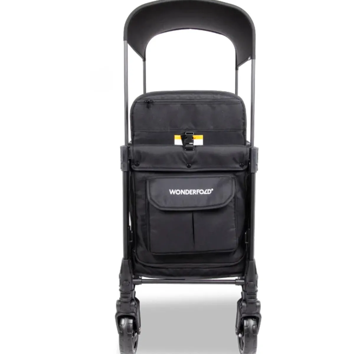 Wagons-WonderFold W2 Elite Pro Stroller Wagon Jet Black