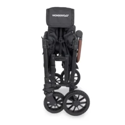 Wagons-WonderFold W4 Luxe Pro Stroller Wagon Jet Black
