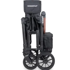 Wagons-WonderFold W2 Luxe Pro Stroller Wagon Jet Black