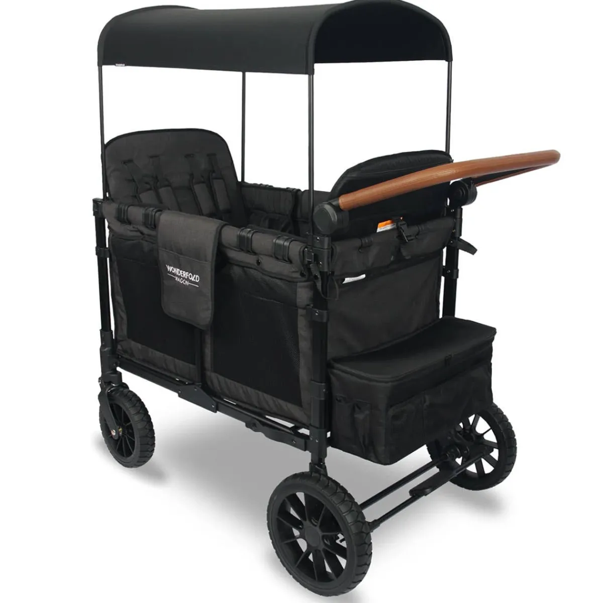 Wagons-WonderFold W4 Luxe Quad Stroller Wagon