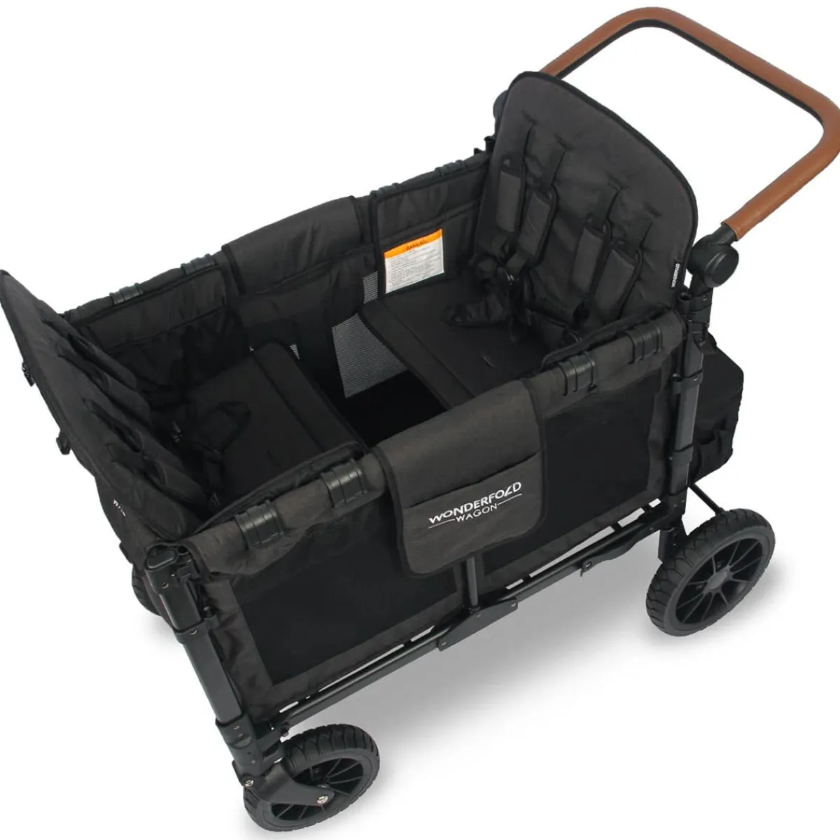 Wagons-WonderFold W4 Luxe Quad Stroller Wagon