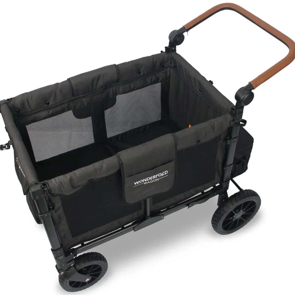 Wagons-WonderFold W4 Luxe Quad Stroller Wagon