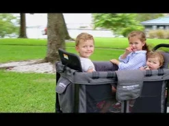 Wagons-WonderFold W4 Luxe Quad Stroller Wagon