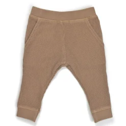 Pants-Simple Waffle Knit Pant
