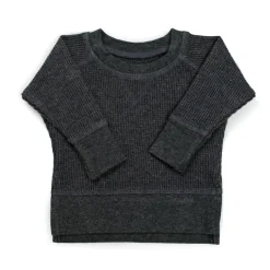 Sweaters + Jackets|Tops + Tees-Simple Waffle Knit Top